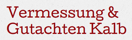 Vermessungsbüro Matthias Kalb Strausberg